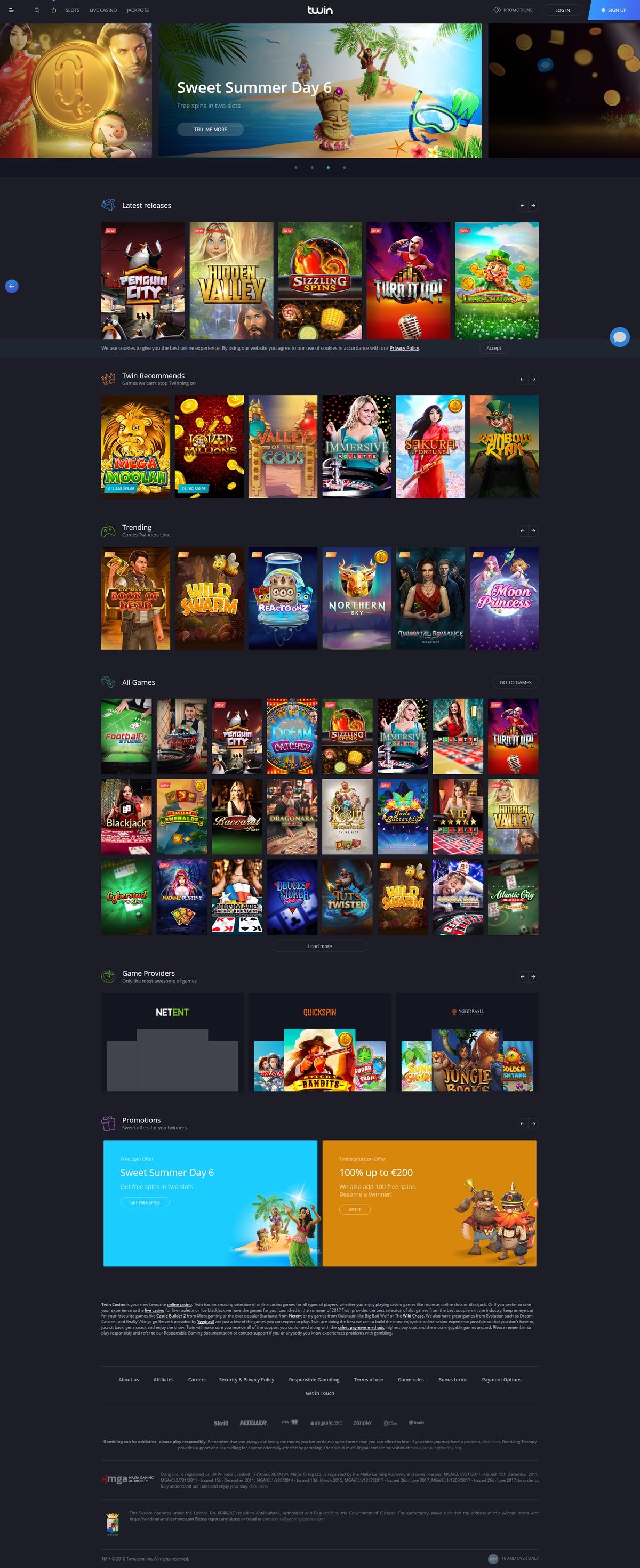 77JackpotCasino game